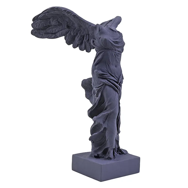 Moulage Victoire de Samothrace 34 cm - Bleu poudre Antiquités Gallo-Romaines & Gréco-Romaines