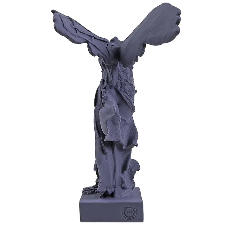 Moulage Victoire de Samothrace 34 cm - Bleu poudre Antiquités Gallo-Romaines & Gréco-Romaines
