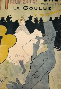 Moulin Rouge, bal tous les soirs, la Goulue (panneaux acryliques)