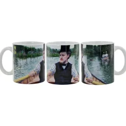 Outlet Mug Gustave Caillebotte - Partie de bateau Art De La Table