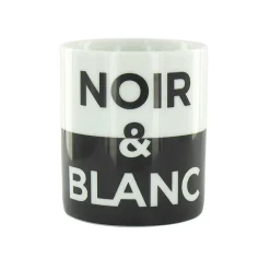 Sale Mug Noir et blanc Art De La Table