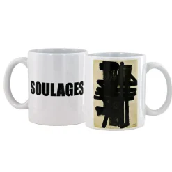 Sale Mug Pierre Soulages - Gouache sur papier, 1952 Art De La Table