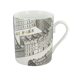 Best Mug Plan de Turgot - Or Art De La Table