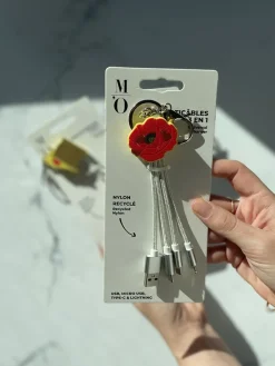Hot Multicâbles 3 en 1 Claude Monet - Coquelicots High-Tech
