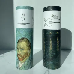 Multicâbles 3 en 1 - 1 mètre Vincent van Gogh - La Nuit étoilée