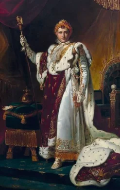 Sale Napoléon Ier en costume de sacre (panneaux aluminium) Panneaux Aluminium|Toiles Encadrées
