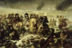 Napoléon Ier sur le champ de bataille d'Eylau (9 février 1807) (toiles sur châssis)