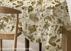 Outlet Nappe bronze Herbier du roi - Maison Baluchon Art De La Table
