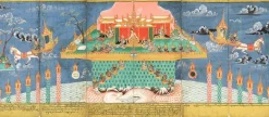 Nemi Jataka (détail) (affiches d'art encadrées)
