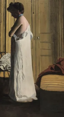 Best Nu dans un intérieur, femme retirant sa chemise (toiles encadrées) Toiles Encadrées|Toiles Sur Châssis