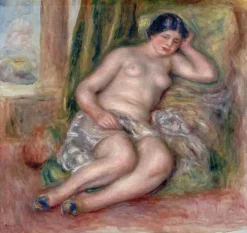 Odalisque dormant ou Odalisque aux babouches (panneaux aluminium)