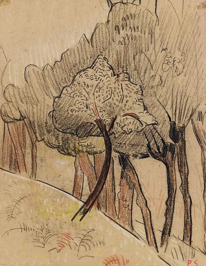 Orée d'un bois (toiles encadrées)