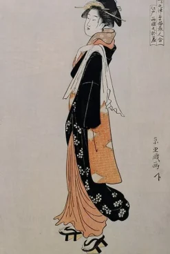 Otatsu de Ryôgoku à Edo (toiles sans cadre) Toiles Sans Cadre