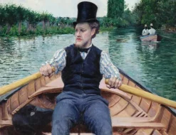 New Partie de bateau (Canotier au chapeau haut de forme) (affiches d'art) Affiches D'Art|Affiches D'Art Encadrées