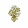 Sale Patch brodé thermocollant Galerie des modes Bouquet - 15 x 20 cm Accessoires
