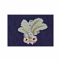 Best Patch brodé thermocollant Galerie des modes Plume - 11 x 10 cm Accessoires