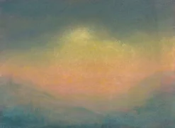 Paysage au soleil couchant (panneaux acryliques)