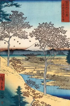Paysage avec érables en automne, 1797-1858 (panneaux acryliques)
