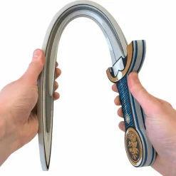 New Épée de chevalier en mousse bleue avec emblème Lion doré Habits Et Accessoires|Jouets