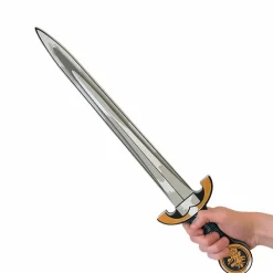 New Épée de chevalier en mousse bleue avec emblème Lion doré Habits Et Accessoires|Jouets