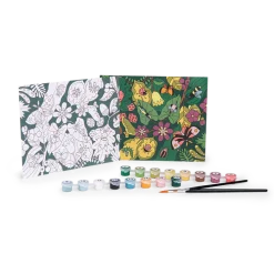 3 peintures au numéro Moulin Roty - Le Jardin