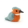 Peluche oiseau Martin-pêcheur