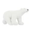 Peluche Ours blanc Pompon - Grand Modèle