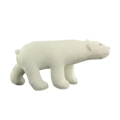 New Peluche Ours blanc Pompon - Petit Modèle Peluches