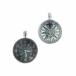 Discount Pendule de voyage l'Œil du temps Nickel Art De La Maison