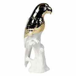 Perroquet blanc/doré en porcelaine - Pols Potten Art De La Maison