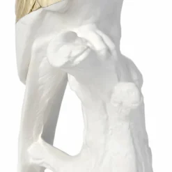 Perroquet blanc/doré en porcelaine - Pols Potten Art De La Maison
