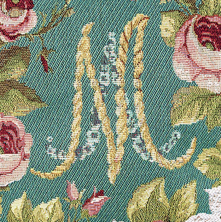 Online Petit coussin Tapisserie Marie Antoinette - 25 x 25 cm Art De La Maison