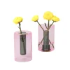 Petit vase réversible Rose/vert - Block Design