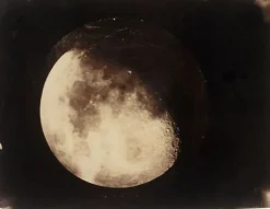 Photographie lunaire, Corne Nord, 27 mars 1890, Observatoire de Paris (panneaux aluminium)