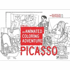 New Picasso. An Animated Coloring Adventure Loisirs Créatifs
