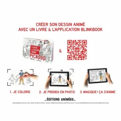 New Picasso. An Animated Coloring Adventure Loisirs Créatifs
