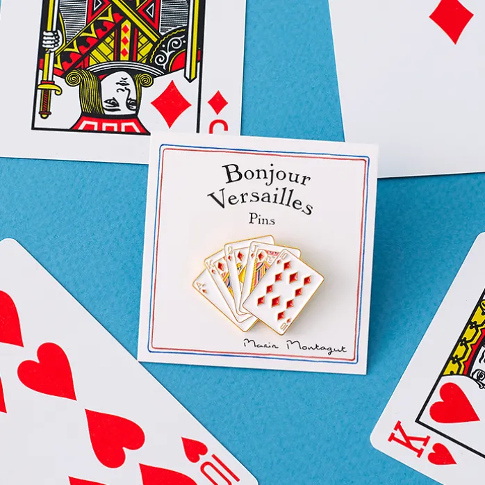 Pin's Bonjour Versailles Cartes