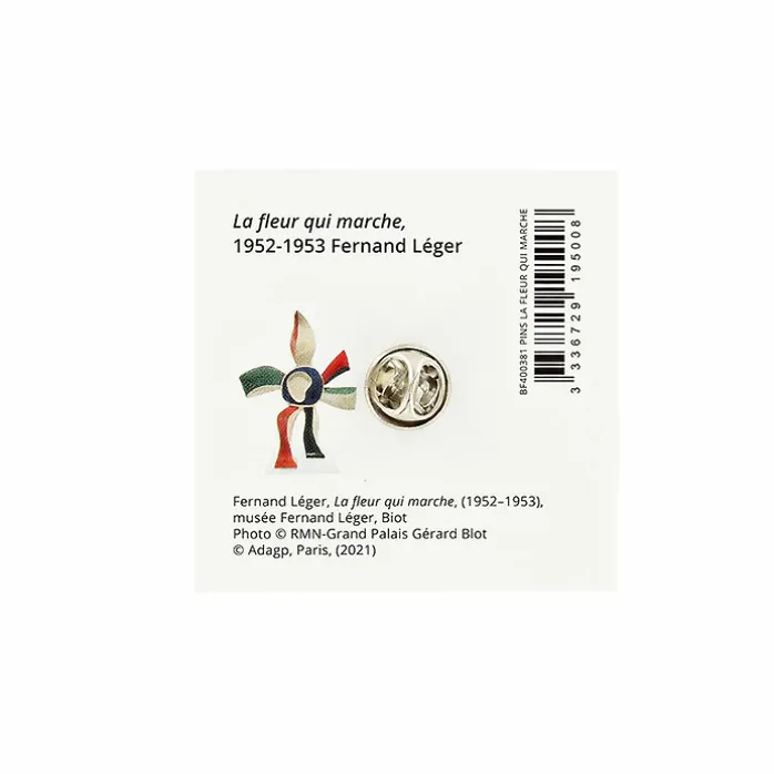 Pin's Fernand Léger - La fleur qui marche