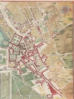 Plan d'ensemble de Fontainebleau (affiches d'art)