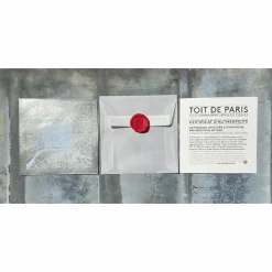 Best Plaque de zinc Focus Paris 8e arrondissement - Toit de Paris - 12 x 12 cm Design|Art De La Maison