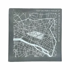 Best Plaque de zinc Focus Paris 2e arrondissement - Toit de Paris - 12 x 12 cm Design|Art De La Maison