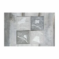 Best Plaque de zinc Focus Paris 2e arrondissement - Toit de Paris - 12 x 12 cm Design|Art De La Maison