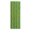 Best Plaque Grand Rivoli grès émaillé - 25 x 9 cm - Vert Lutèce - Déjà-vu Design|Art De La Maison