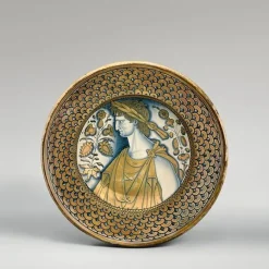 Plat, Buste d'empereur de profil (panneaux acryliques)