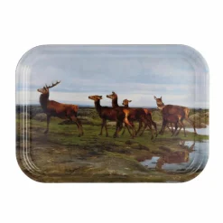Plateau Rosa Bonheur - Une famille de cerfs