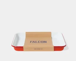 Plateau rouge - Falcon enamelware