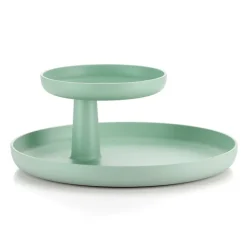 Best Plateau à étages Rotary tray Jasper Morrison - Vert menthe - Vitra Art De La Maison