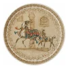 Plat à gâteaux - Chevaux du vent Ø30 cm - Faïencerie de Gien