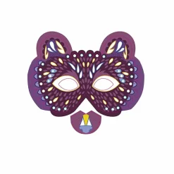 Online Pochette 3 masques pailletés Loisirs Créatifs