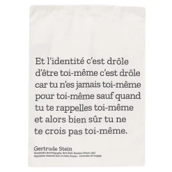 Pochon citation Gertrude Stein
